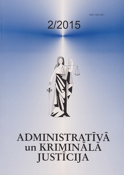 					View Vol. 2 No. 71 (2015): Administrative and Criminal Justice
				