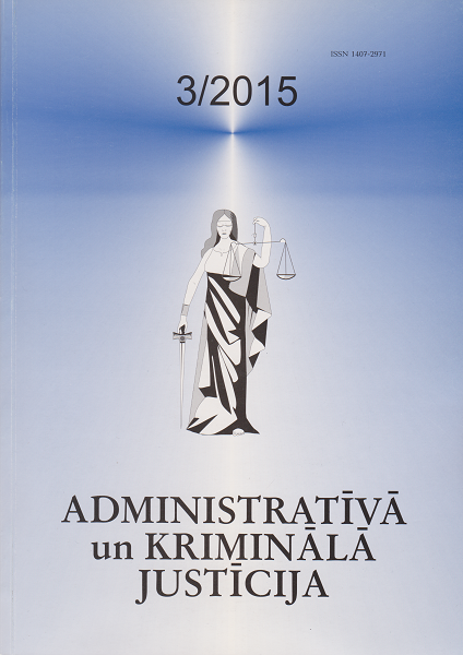 					View Vol. 3 No. 72 (2015): Administrative and Criminal Justice
				