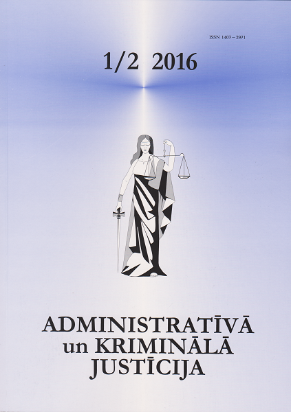 					View Vol. 1 No. 74 (2016): Administrative and Criminal Justice
				