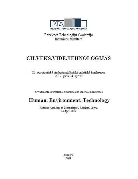 					View No. 23 (2019): Human. Environment. Technology
				