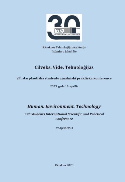 					View No. 27 (2023): Human. Environment. Technology
				