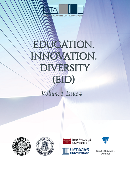 					View Vol. 1 No. 4 (2022): Education. Innovation. Diversity.
				
